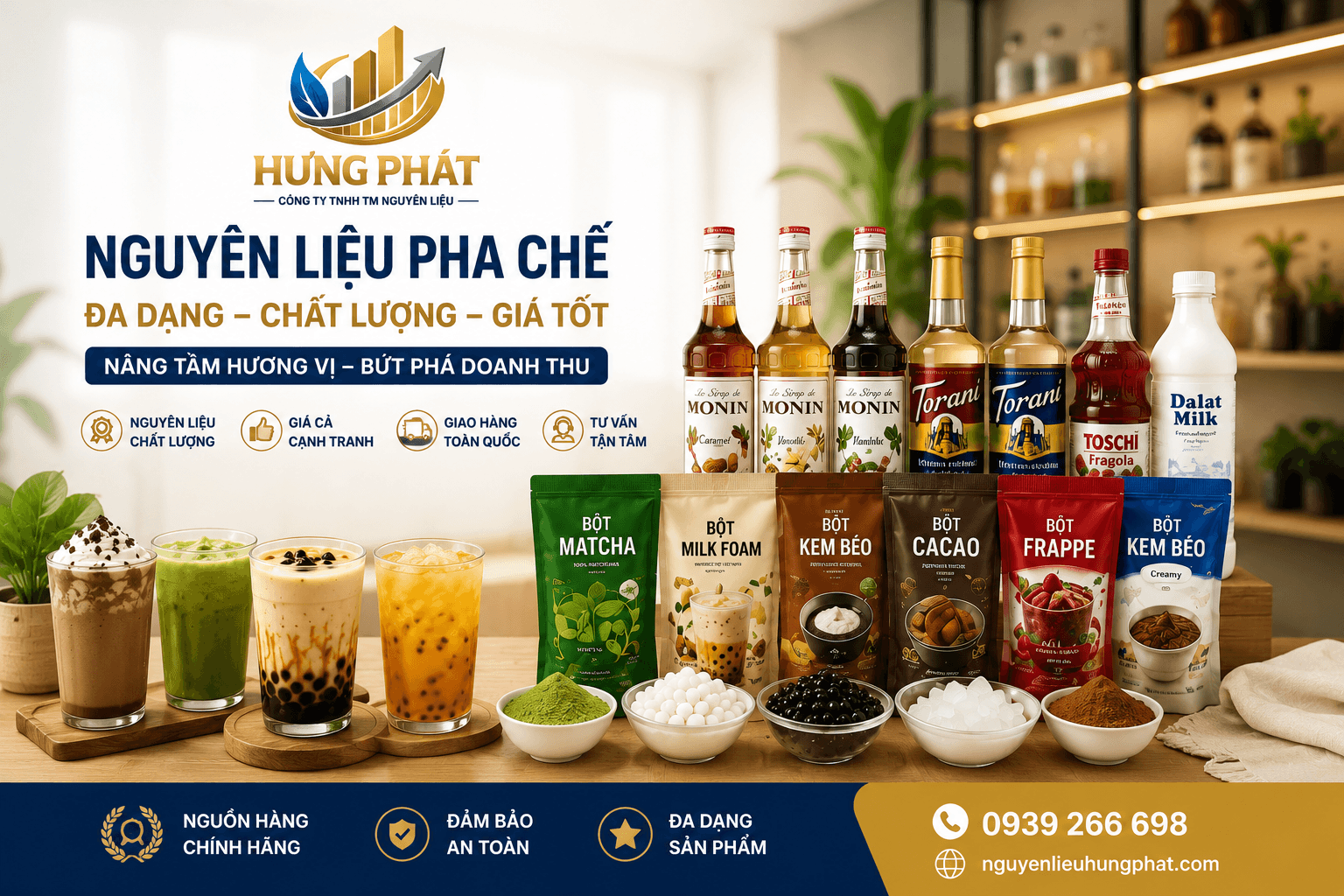 Nguyên liệu pha chế